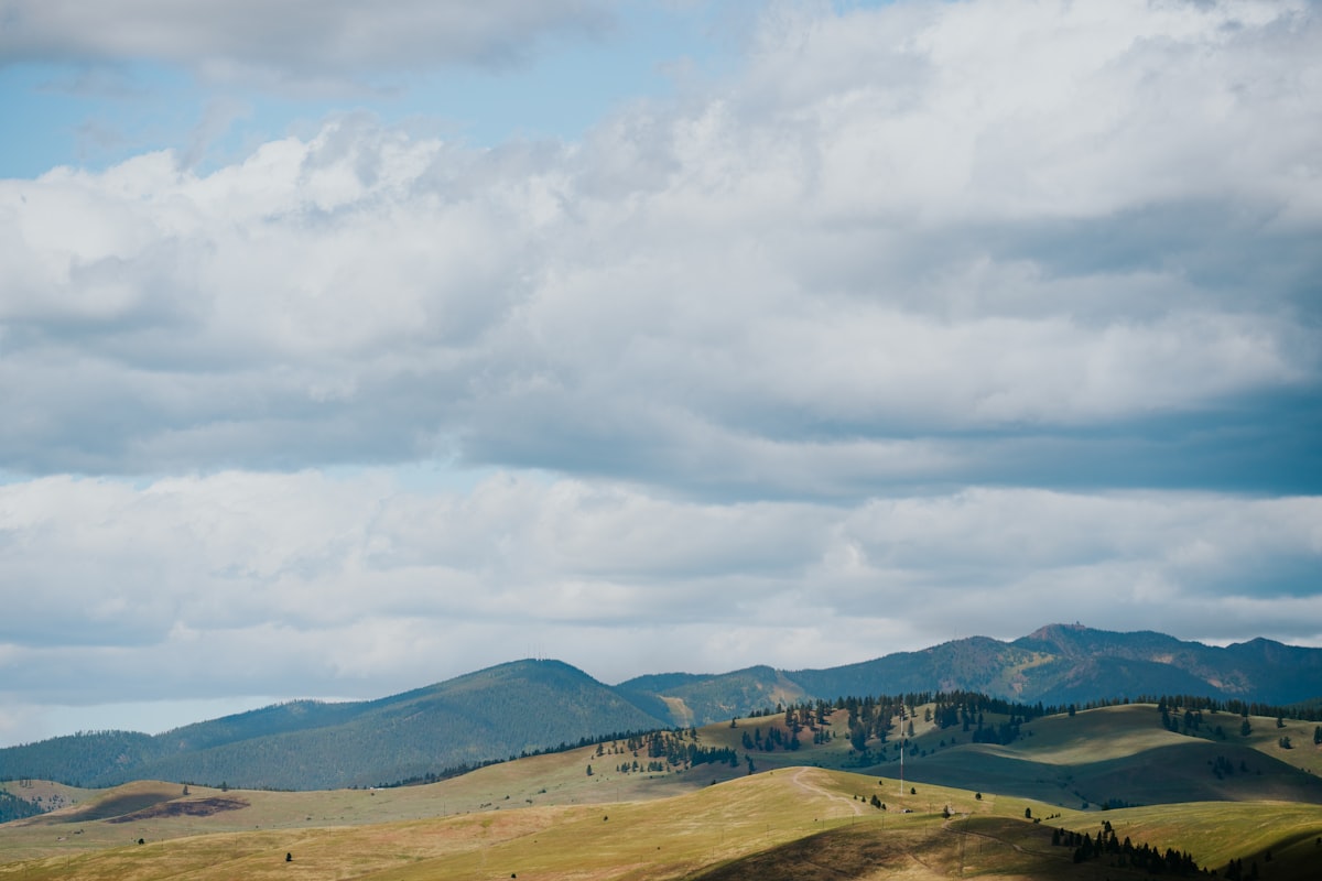 Summer wedding venue in Montana with mountain backdrop during peak wedding season