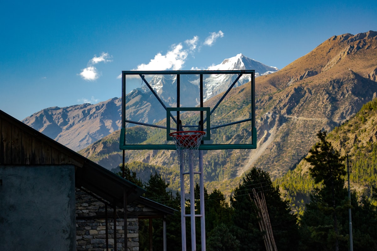 Professional DJ sound system setup at remote Montana mountain wedding venue